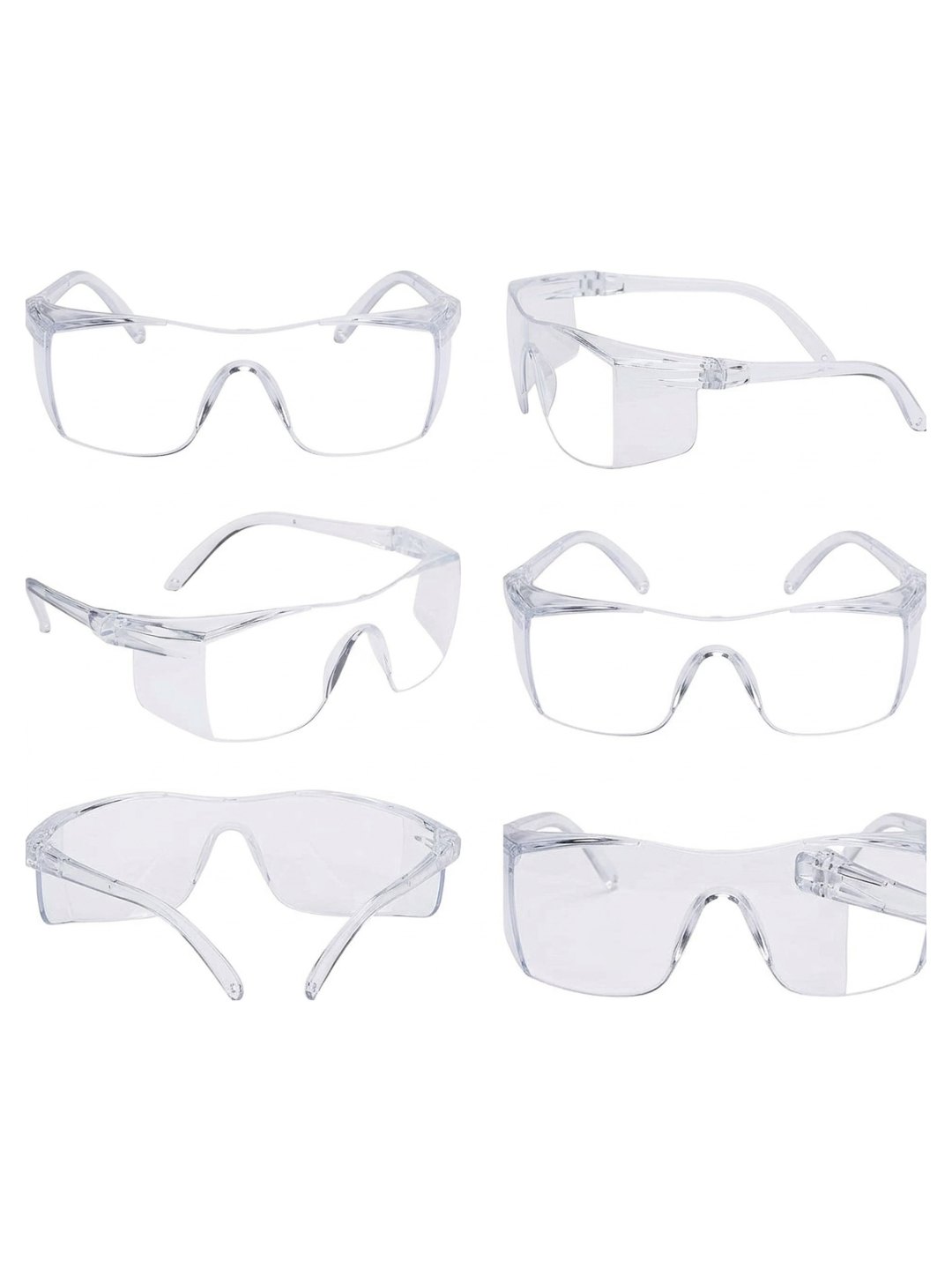 Sefty Sunglass white (6 pieces)