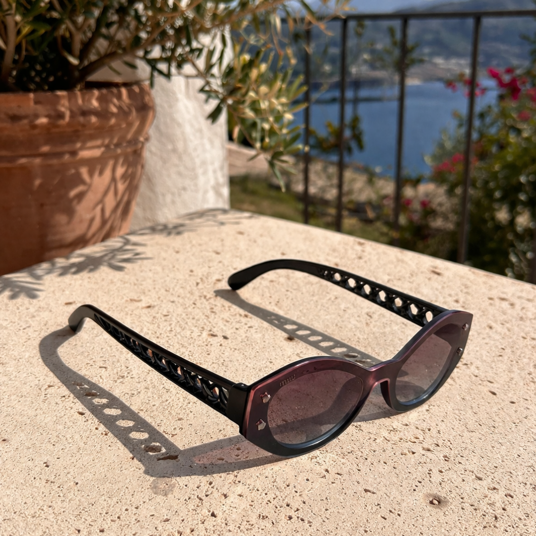 Sunglass Fancy Unisex 86011 BLK-DS