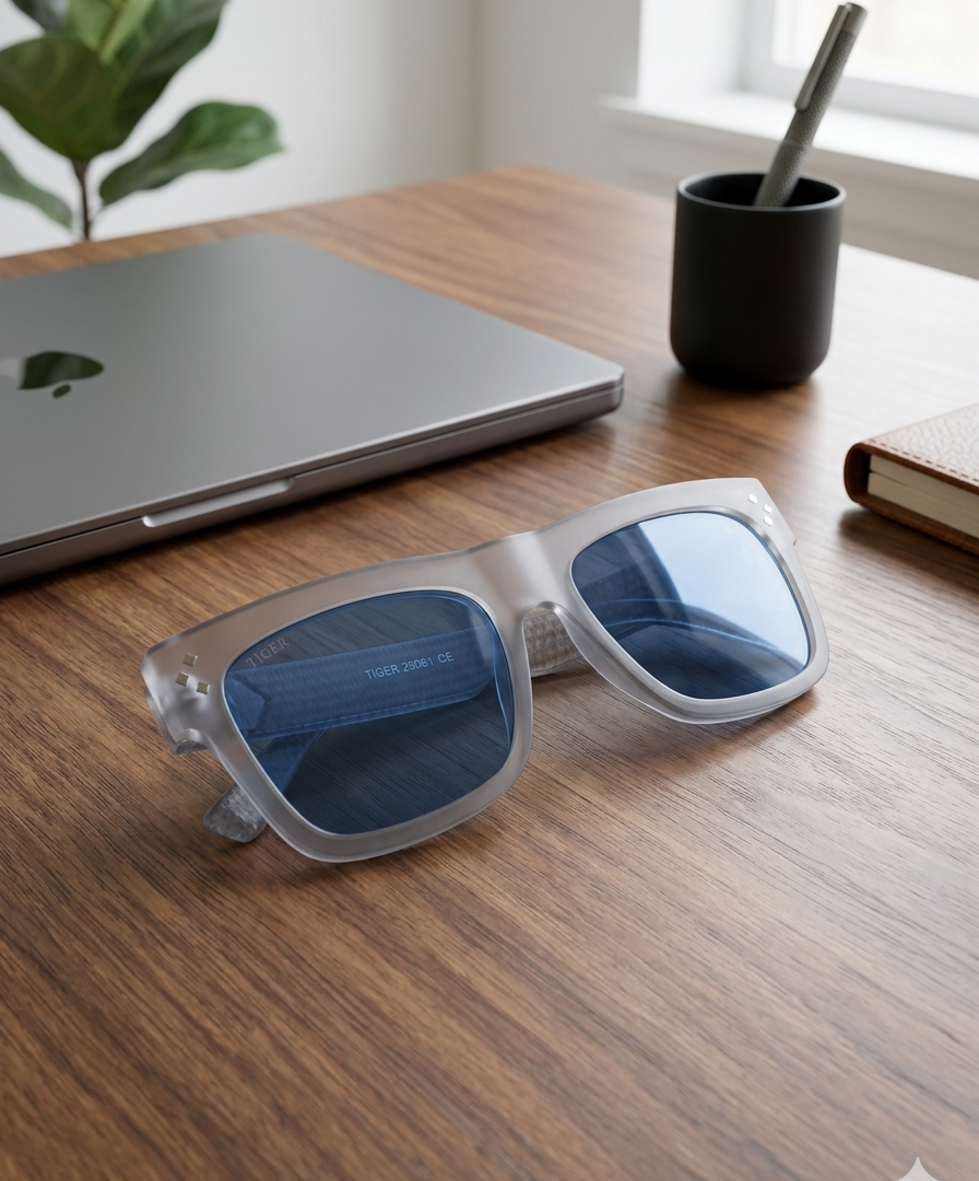 Sunglass Fancy 25061 GRAY-BLUE