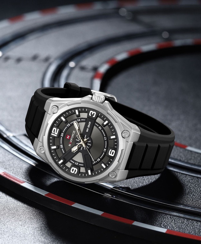 NAVI FORCE WATCH NF9260 Silver blk