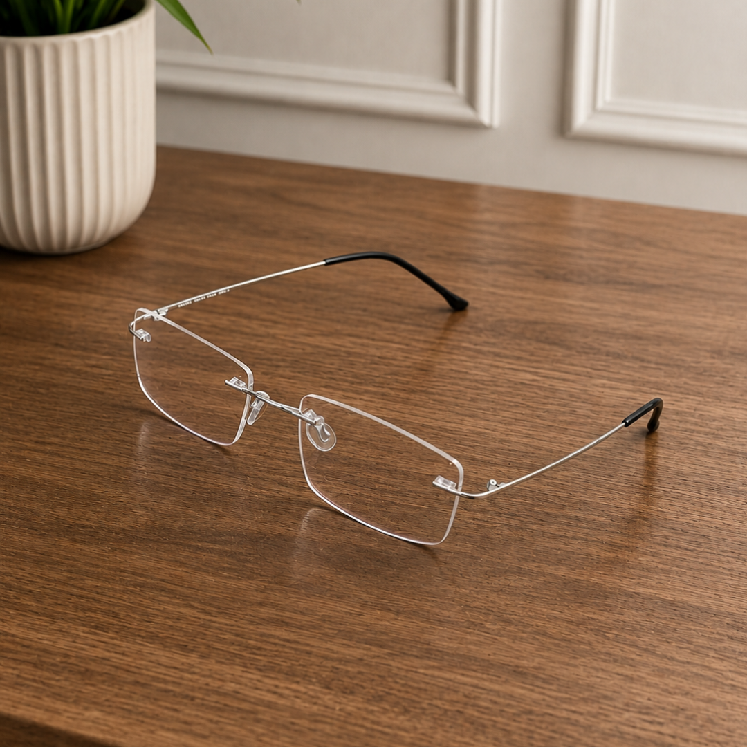 Freamless Frame Metal Thin Rosegold,SELVER,BLACK