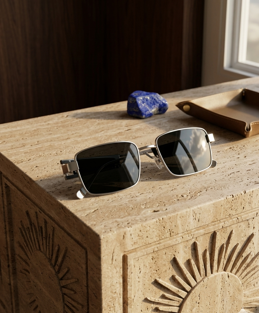 Fancy Sunglass Metal TR Lance 610